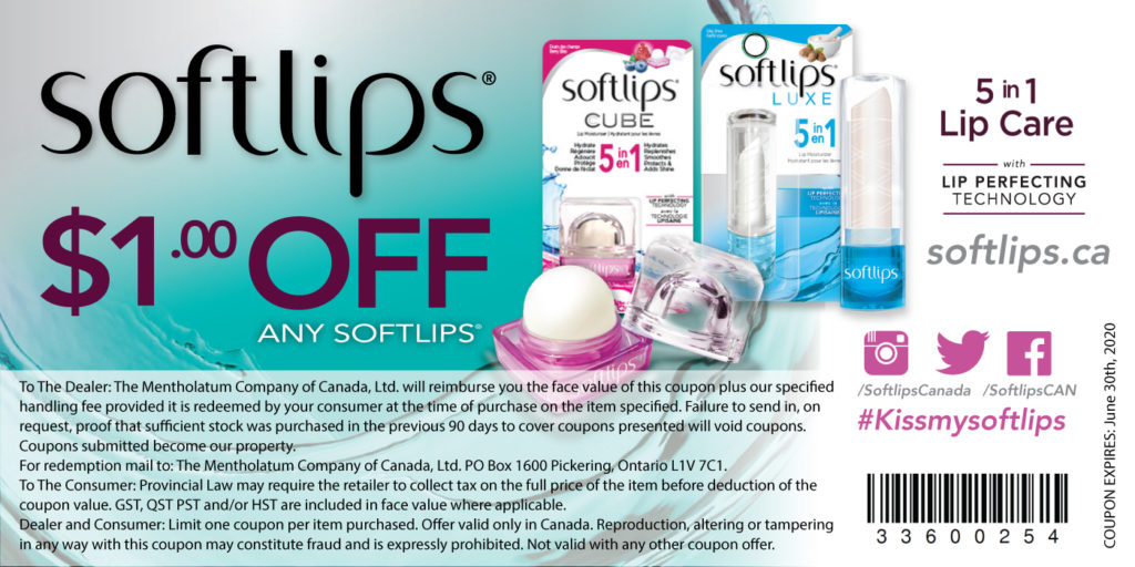 Coupon téléchargeable Softlips